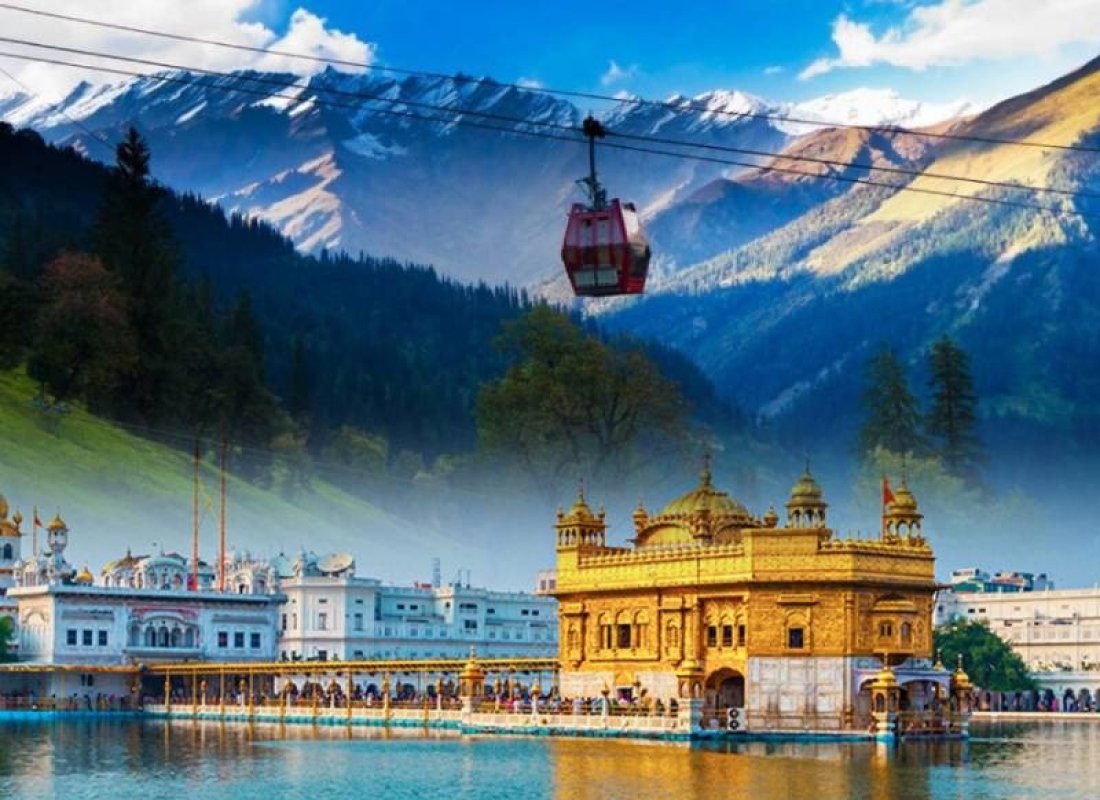 Complete Himachal with Amritsar – 10 Days / 9 Nights Tour Package
